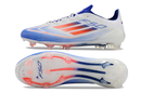 BOTA DE FUTBOL ADIDAS F50 ELITE FG - BLANCO/AZUL