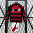 FLAMENGO I 25/26 CONJUNTO INFANTIL (MANGA LARGA)