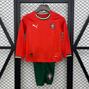 PORTUGAL I 2025 CONJUNTO INFANTIL (MANGA LARGA)