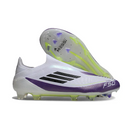 BOTA DE FUTBOL ADIDAS F50 ELITE FG - BLANCO/PÚRPURA