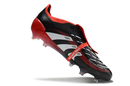 BOTA DE FUTBOL ADIDAS PREDATOR TONGUE FG ELITE - NEGRO/ROJO