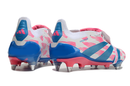 BOTA DE FUTBOL ADIDAS PREDATOR TONGUE SG ELITE - AZUL/ROSA